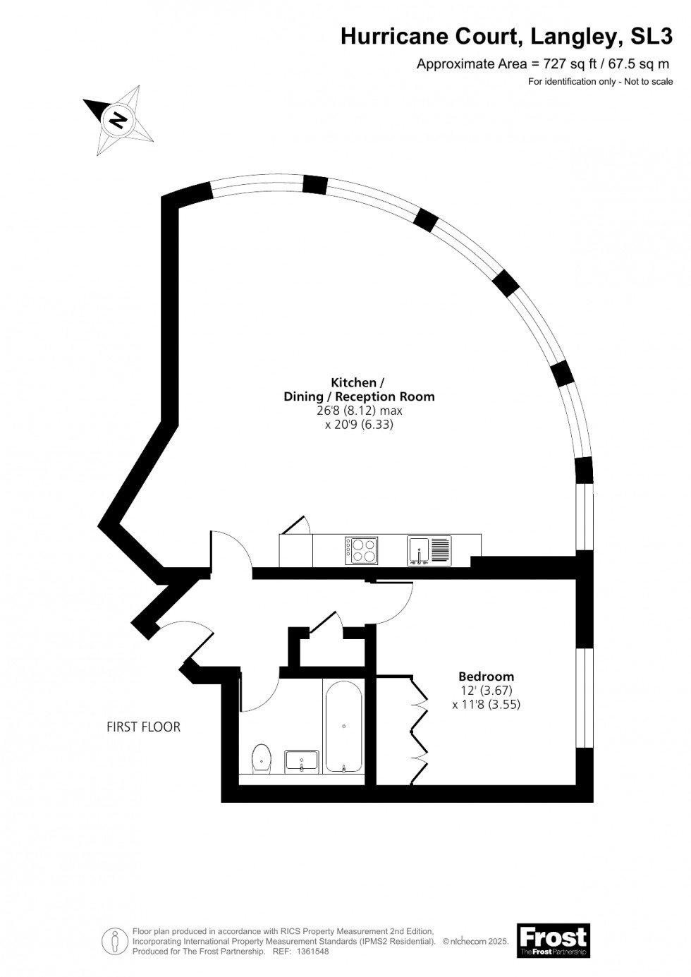 Floorplan for Langley, Berkshire, SL3