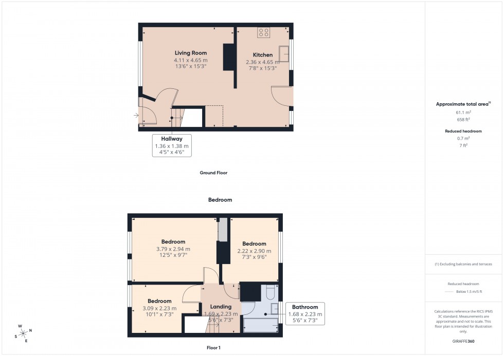 Floorplan for Langley, Berkshire, SL3
