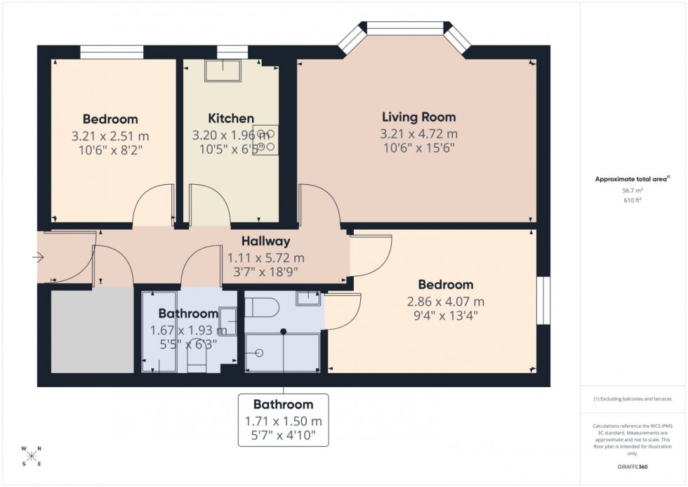 Floorplan for High Street, Langley, SL3