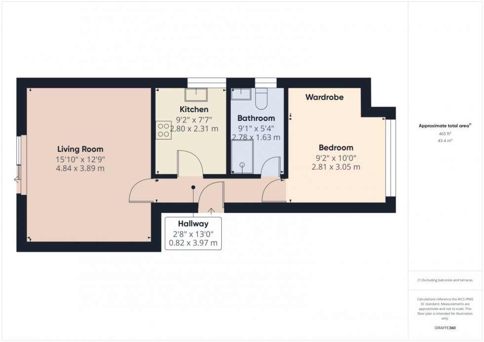 Floorplan for Langley, Berkshire, SL3