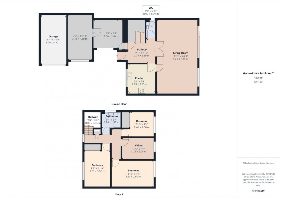 Floorplan for Colnbrook, Berkshire, SL3