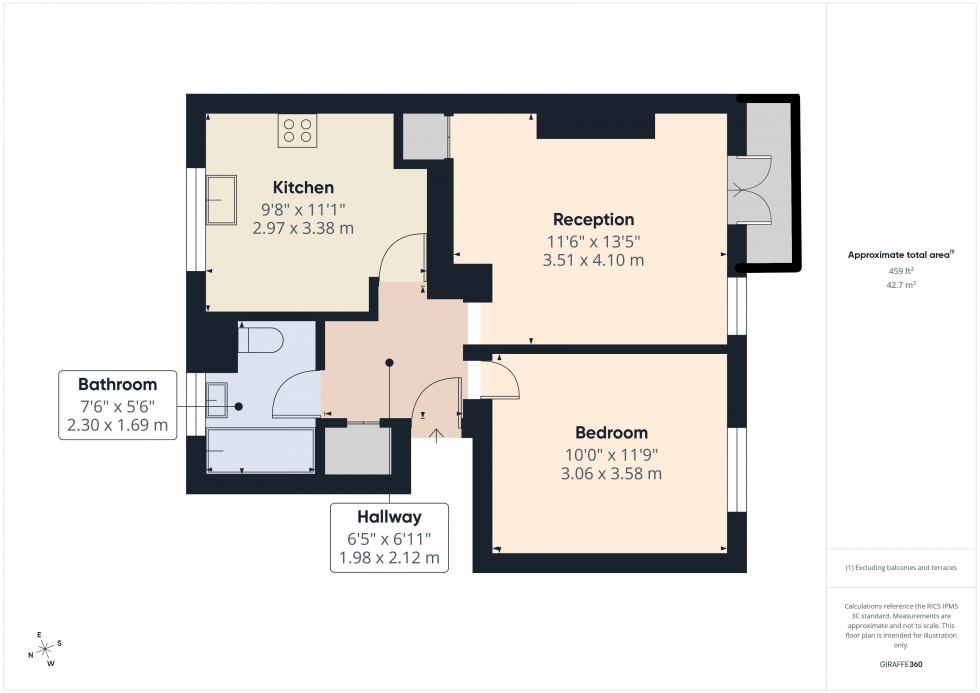 Floorplan for Langley, Berkshire, SL3