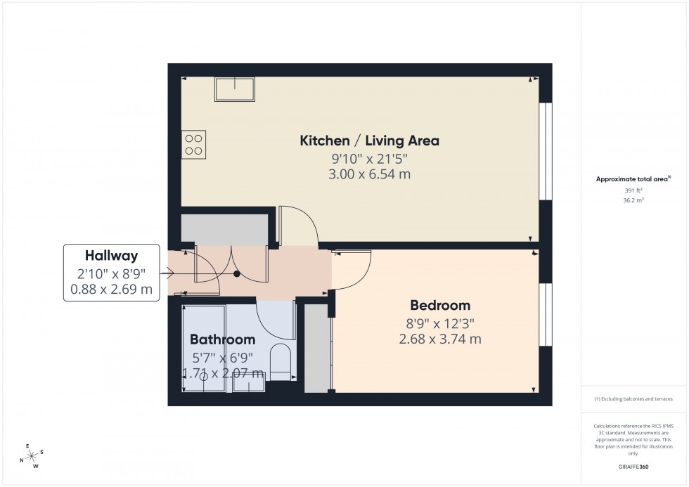 Floorplan for Old Bath Road, Colnbrook, SL3