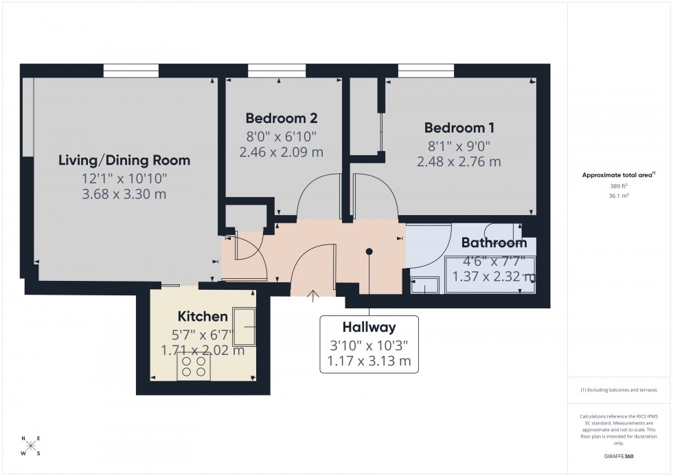 Floorplan for Slough, Berkshire, SL1