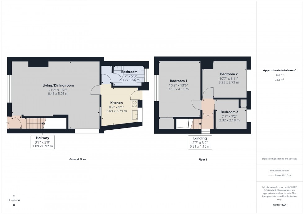 Floorplan for Slough, Berkshire, SL2