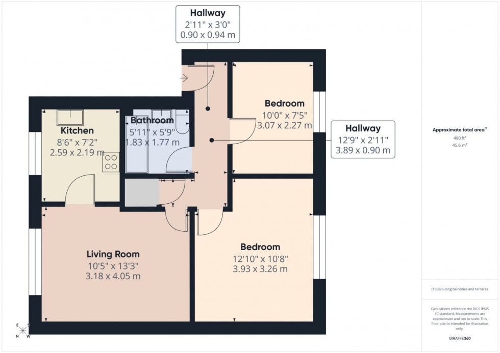 Floorplan for Langley, Berkshire, SL3