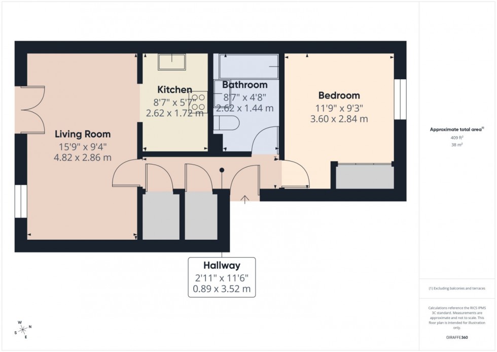Floorplan for Langley, Berkshire, SL3