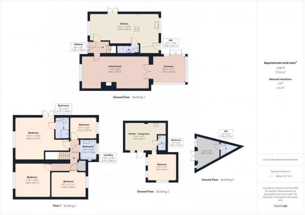Floorplan for Iver, Buckinghamshire, SL0