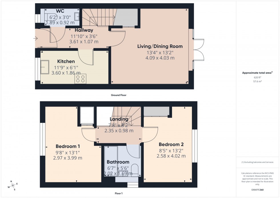 Floorplan for Wexham, Berkshire, SL2