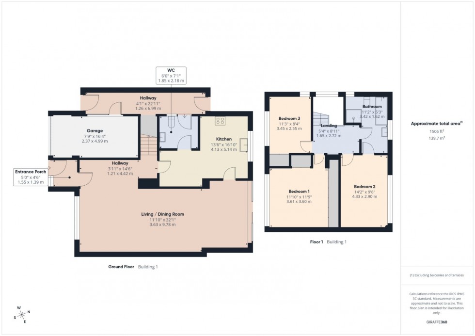 Floorplan for Langley, Berkshire, SL3