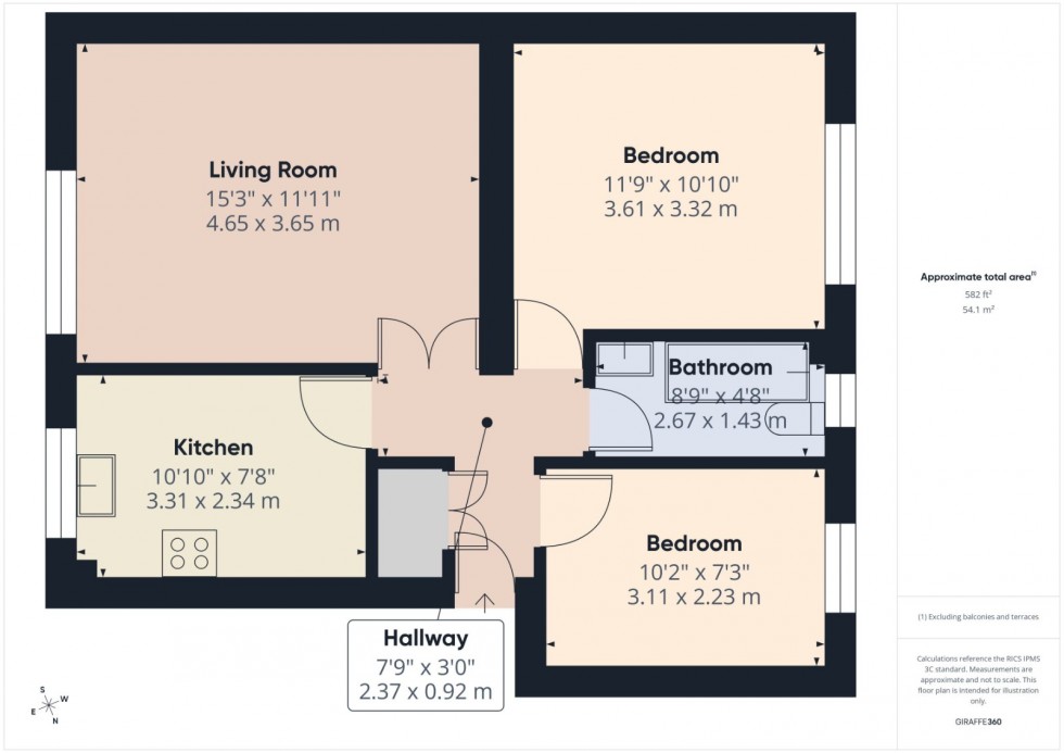 Floorplan for Langley, Berkshire, SL3