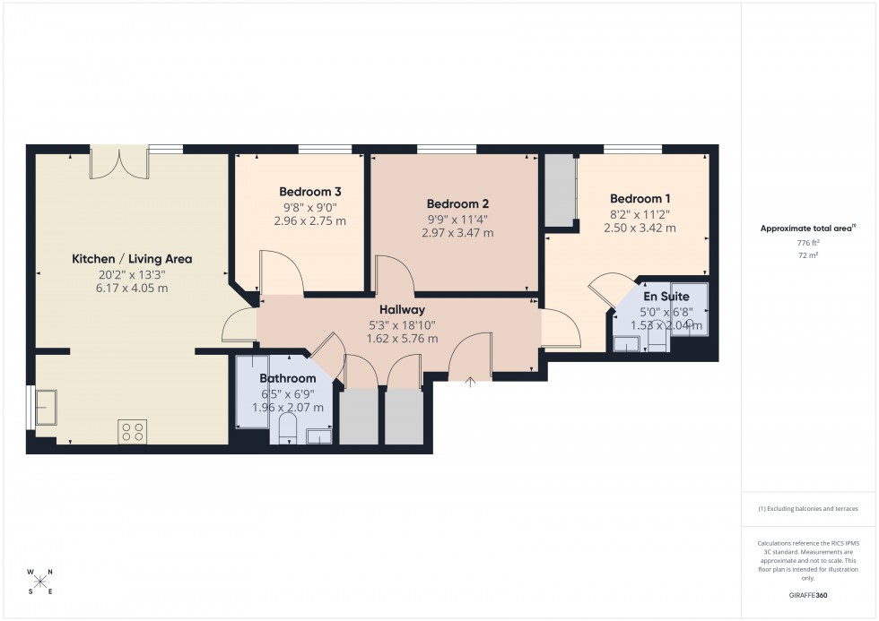 Floorplan for Slough, Berkshire, SL1