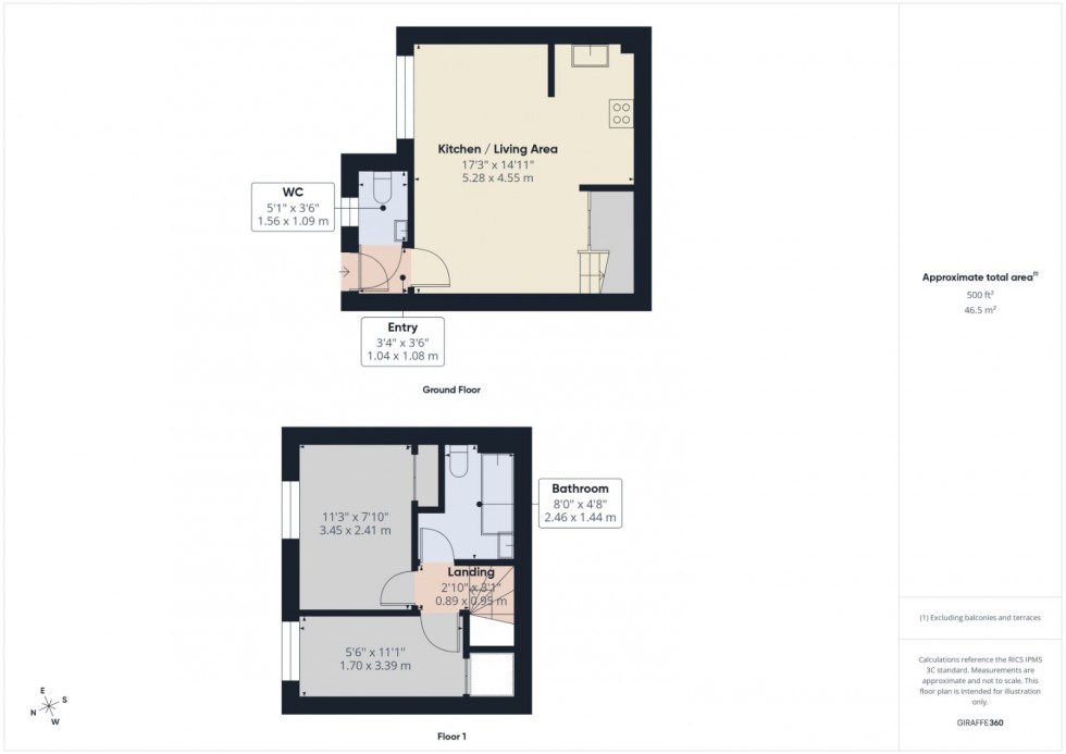 Floorplan for Langley, Berkshire, SL3