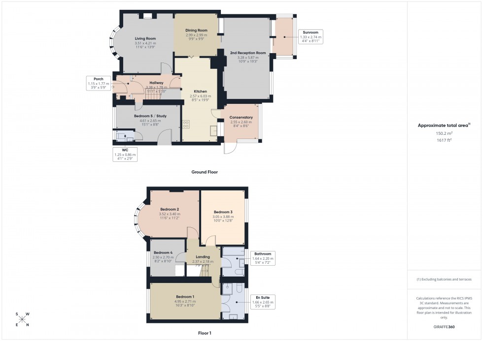 Floorplan for Langley, Berkshire, SL3