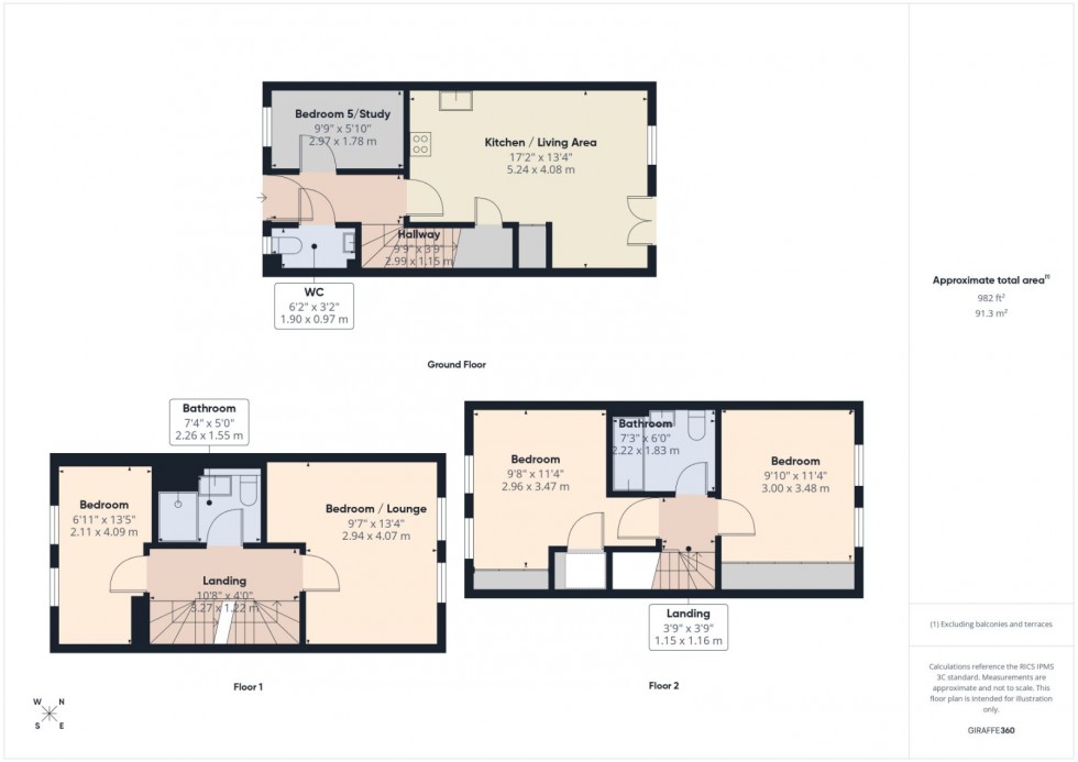 Floorplan for Langley, Berkshire, SL3