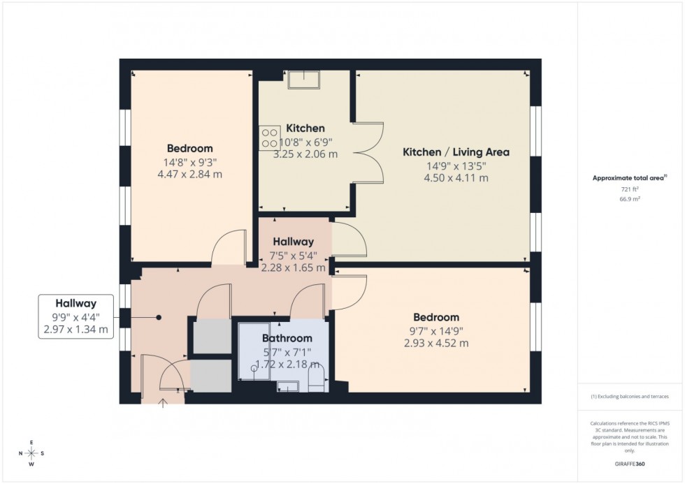 Floorplan for Langley, Berkshire, SL3
