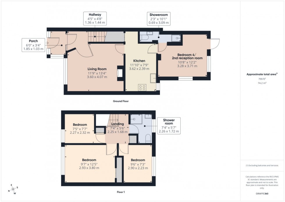 Floorplan for Langley, Berkshire, SL3
