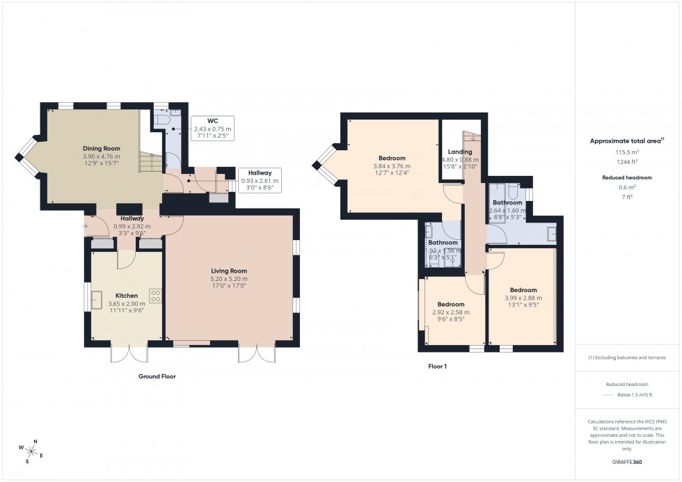 Floorplan for Langley, Berkshire, SL3