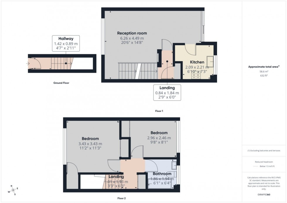 Floorplan for Langley, Berkshire, SL3