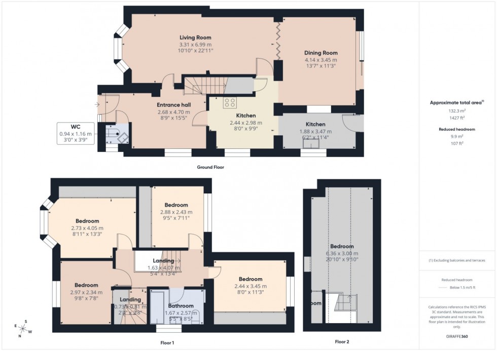 Floorplan for Iver, Buckinghamshire, SL0