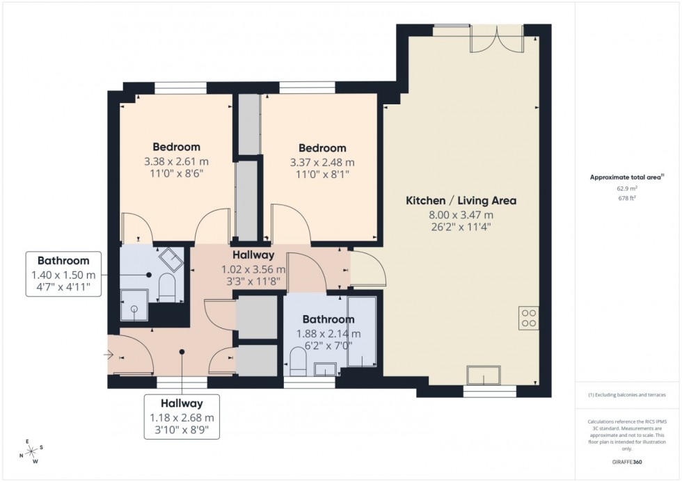 Floorplan for Langley, Berkshire, SL3
