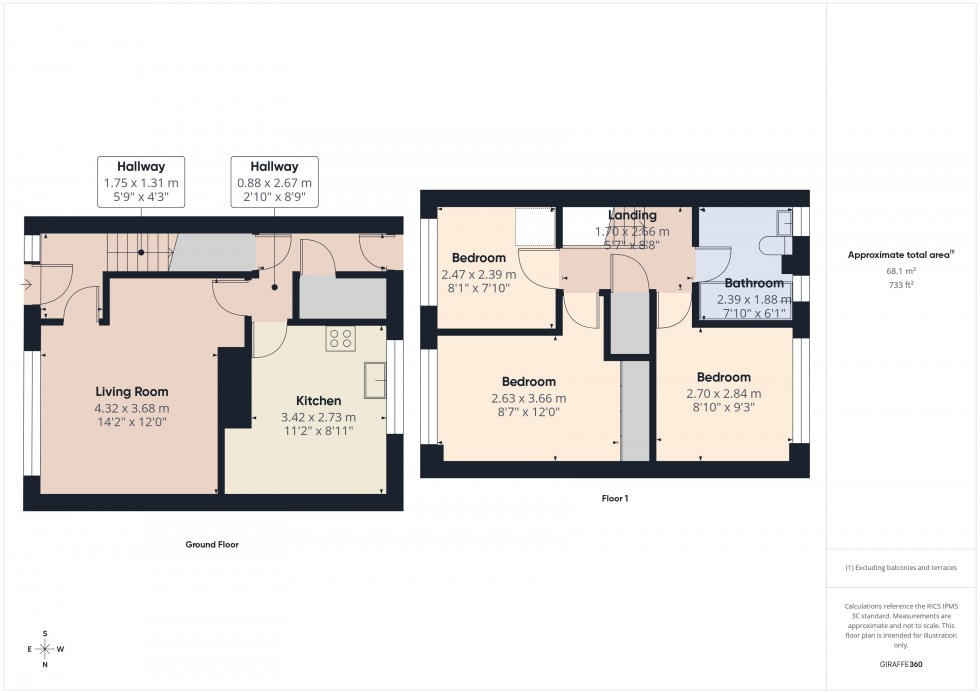 Floorplan for Langley, Berkshire, SL3