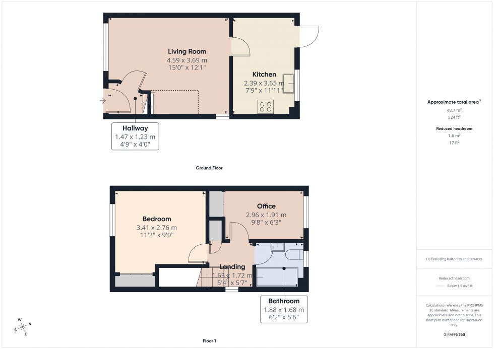 Floorplan for Langley, Berkshire, SL3