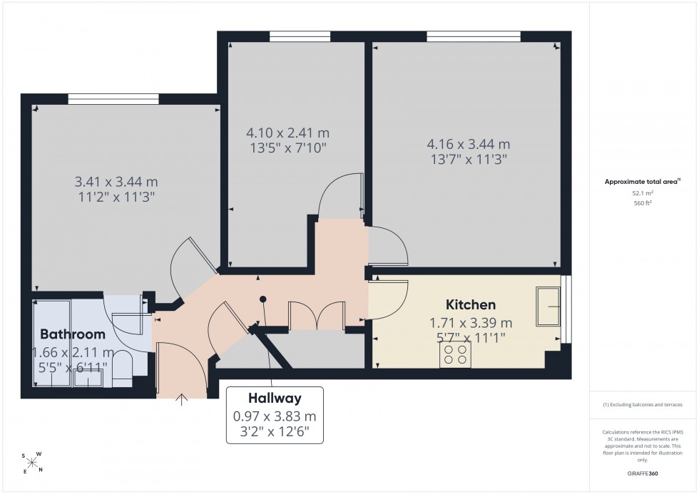 Floorplan for Langley, Berkshire, SL3