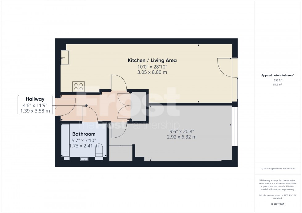 Floorplan for Southall, , UB1