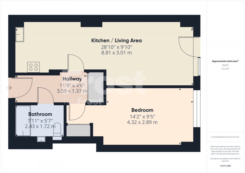 Floorplan for Southall, , UB1