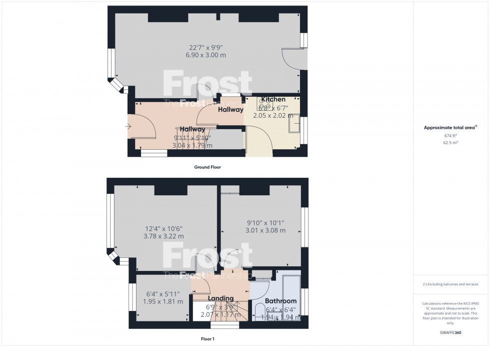 Floorplan for Slough, Berkshire, SL1