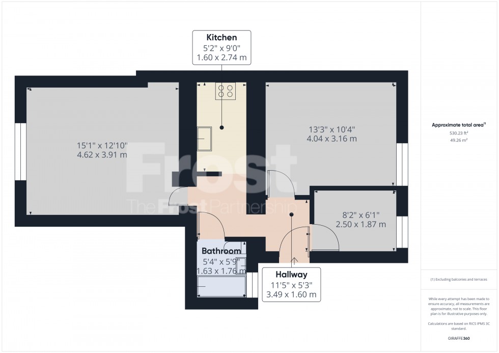 Floorplan for Slough, Berkshire, SL1