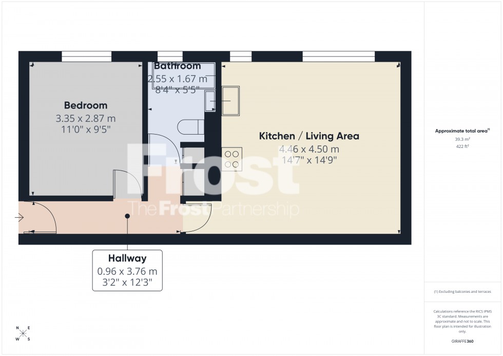 Floorplan for Slough, Berkshire, SL2