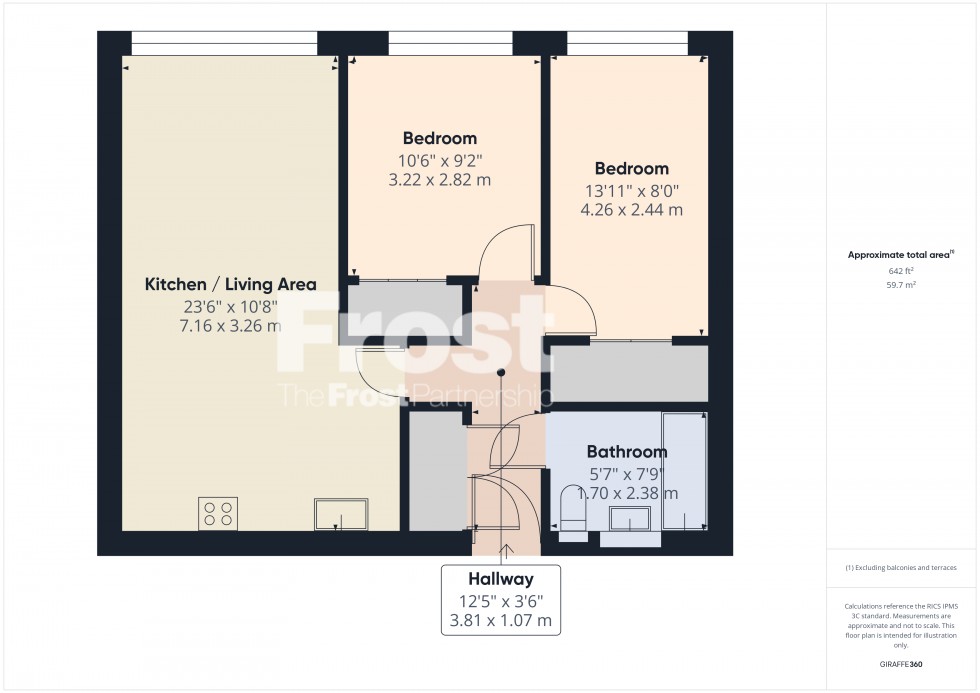 Floorplan for Slough, Berkshire, SL2