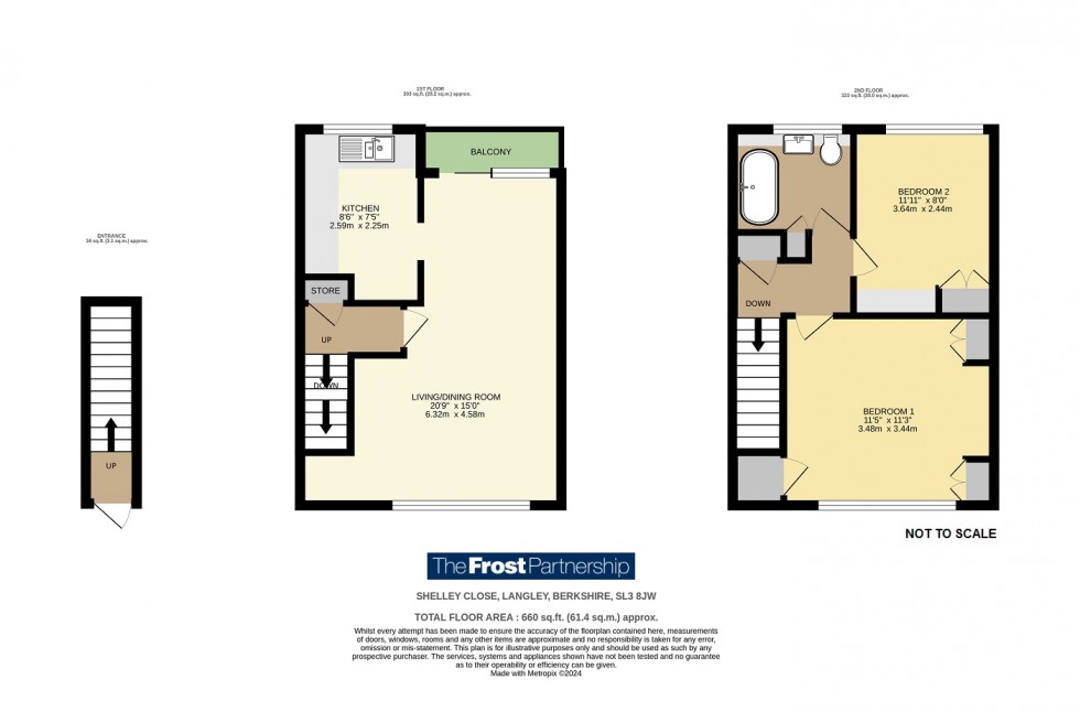 Floorplan for Slough, Berkshire, SL3