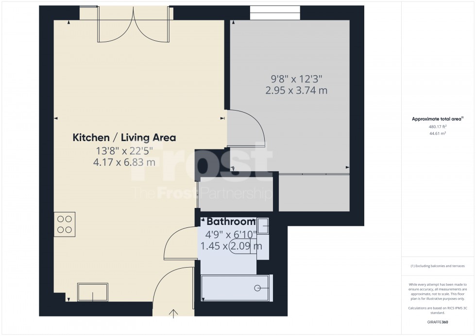 Floorplan for Slough, Berkshire, SL1