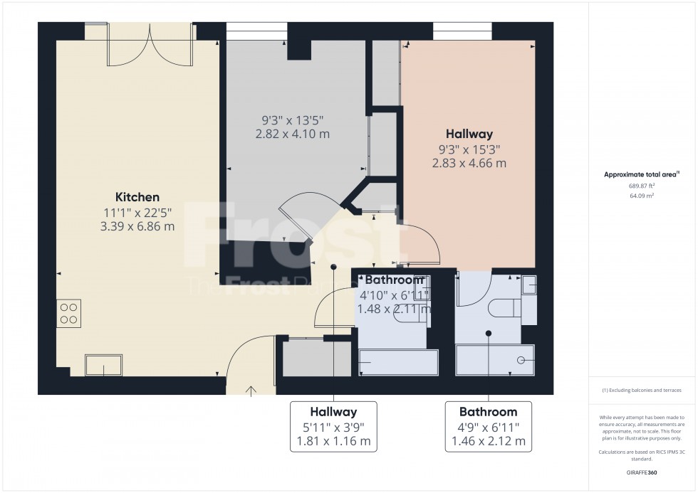 Floorplan for Slough, Berkshire, SL1
