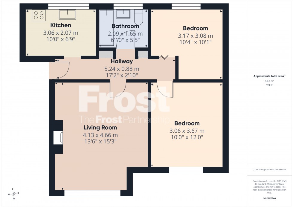 Floorplan for Slough, Berkshire, SL3