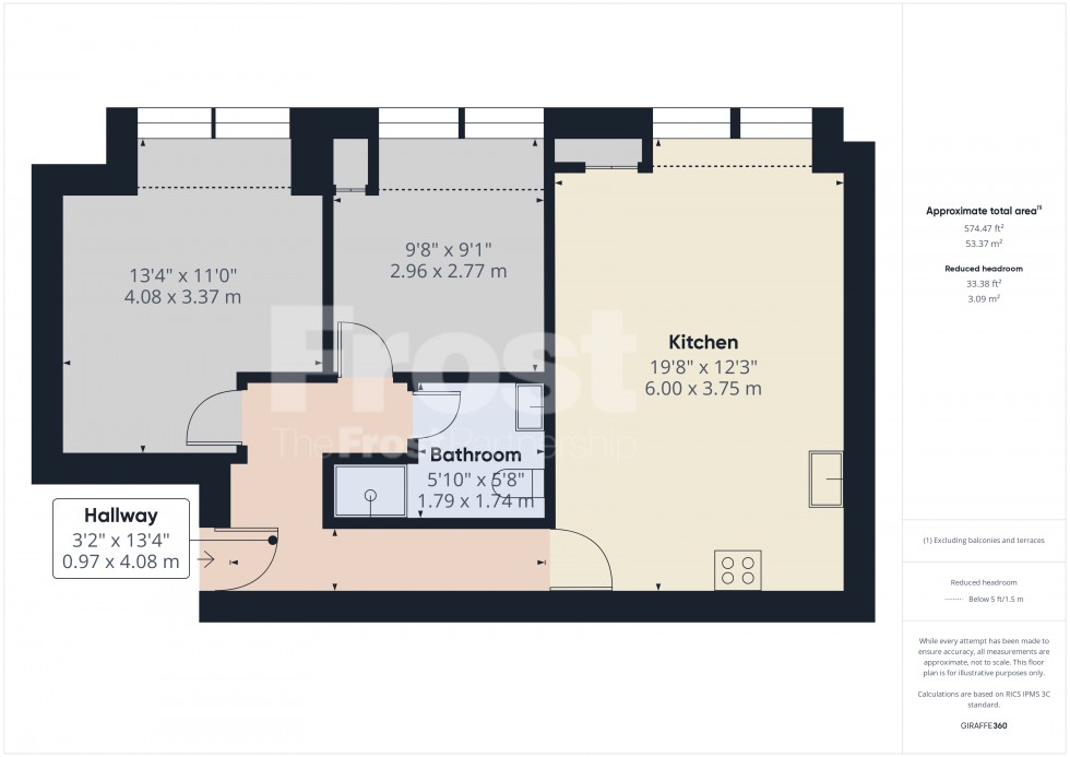 Floorplan for Farnham Common, Slough, SL2