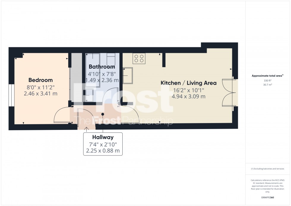 Floorplan for Slough, Berkshire, SL1