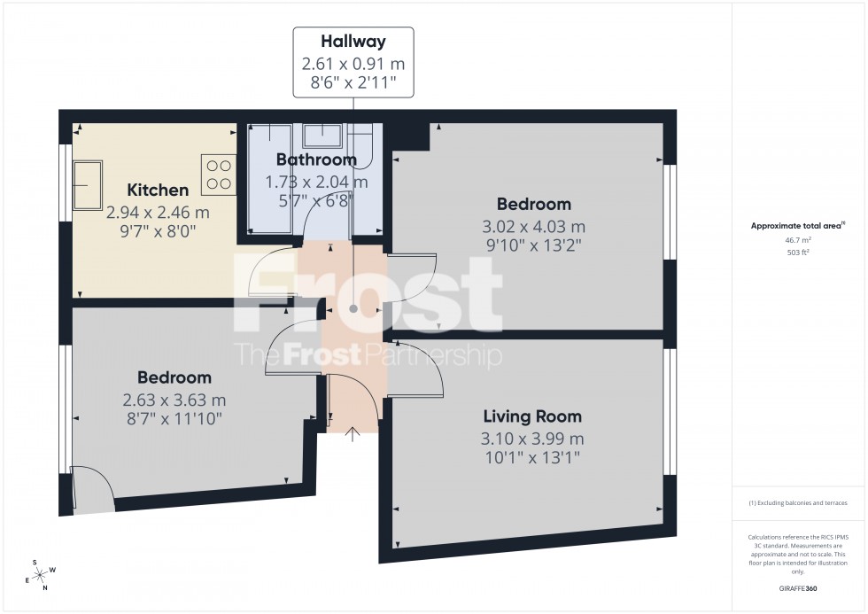 Floorplan for Slough, Berkshire, SL3