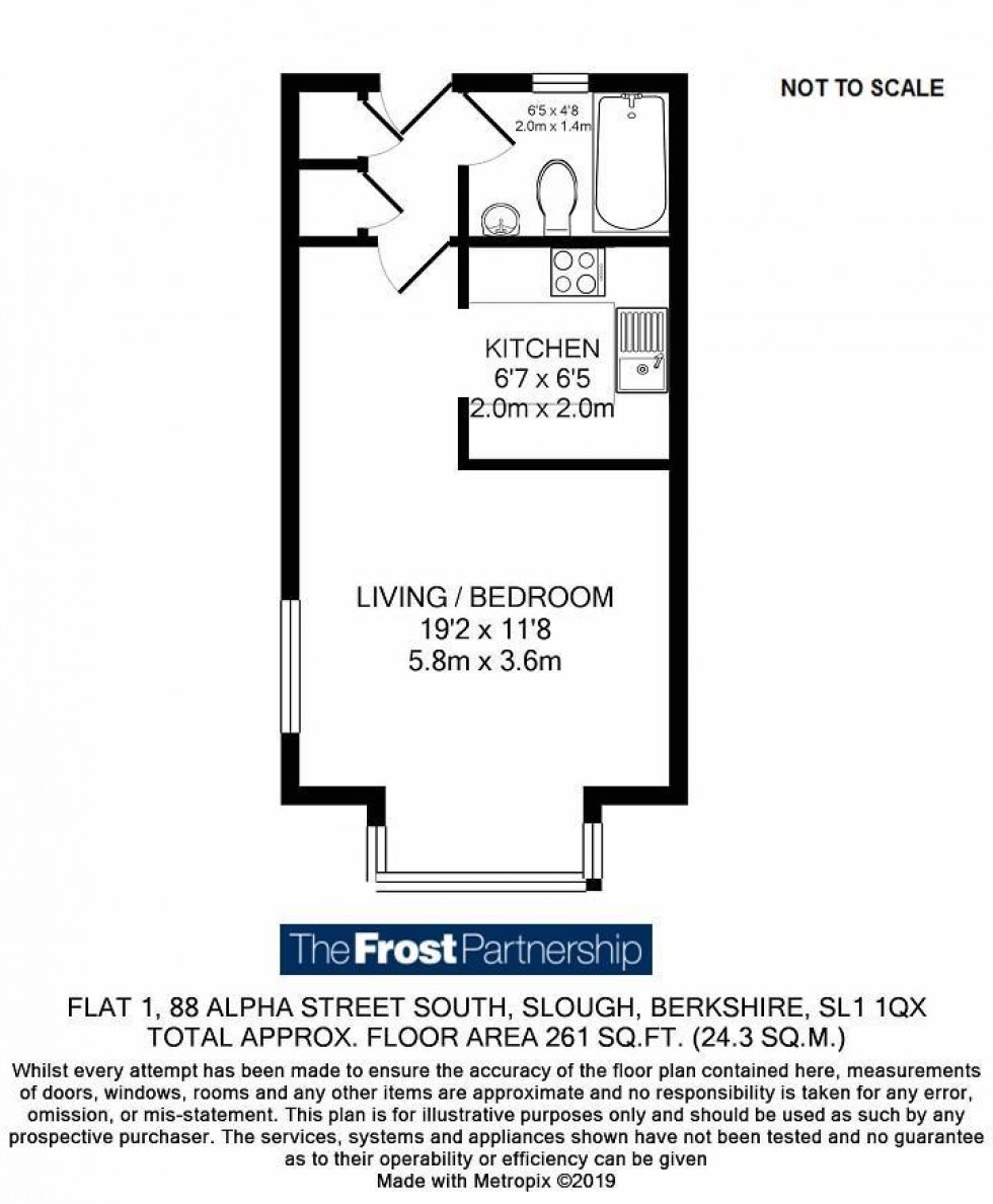 Floorplan for Slough, Berkshire, SL1