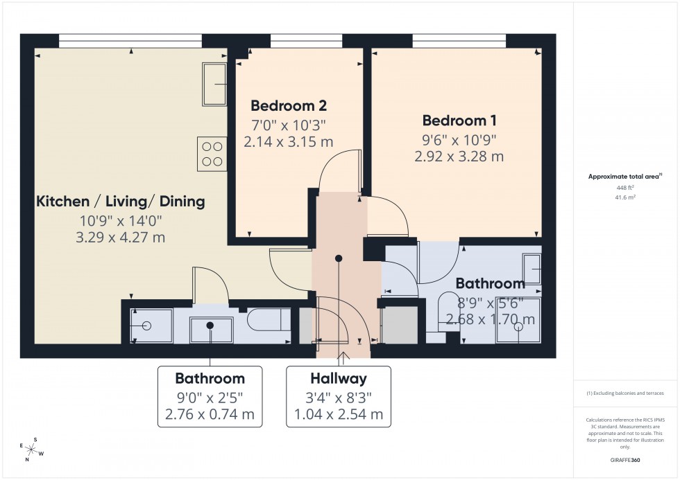 Floorplan for Slough, Berkshire, SL1