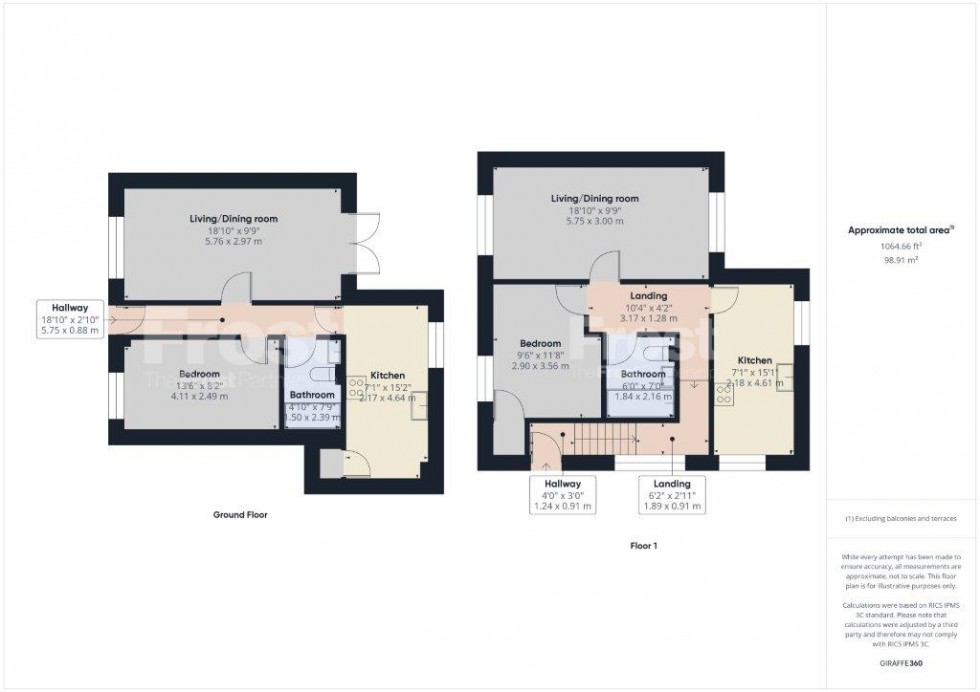 Floorplan for Slough, Berkshire, SL2