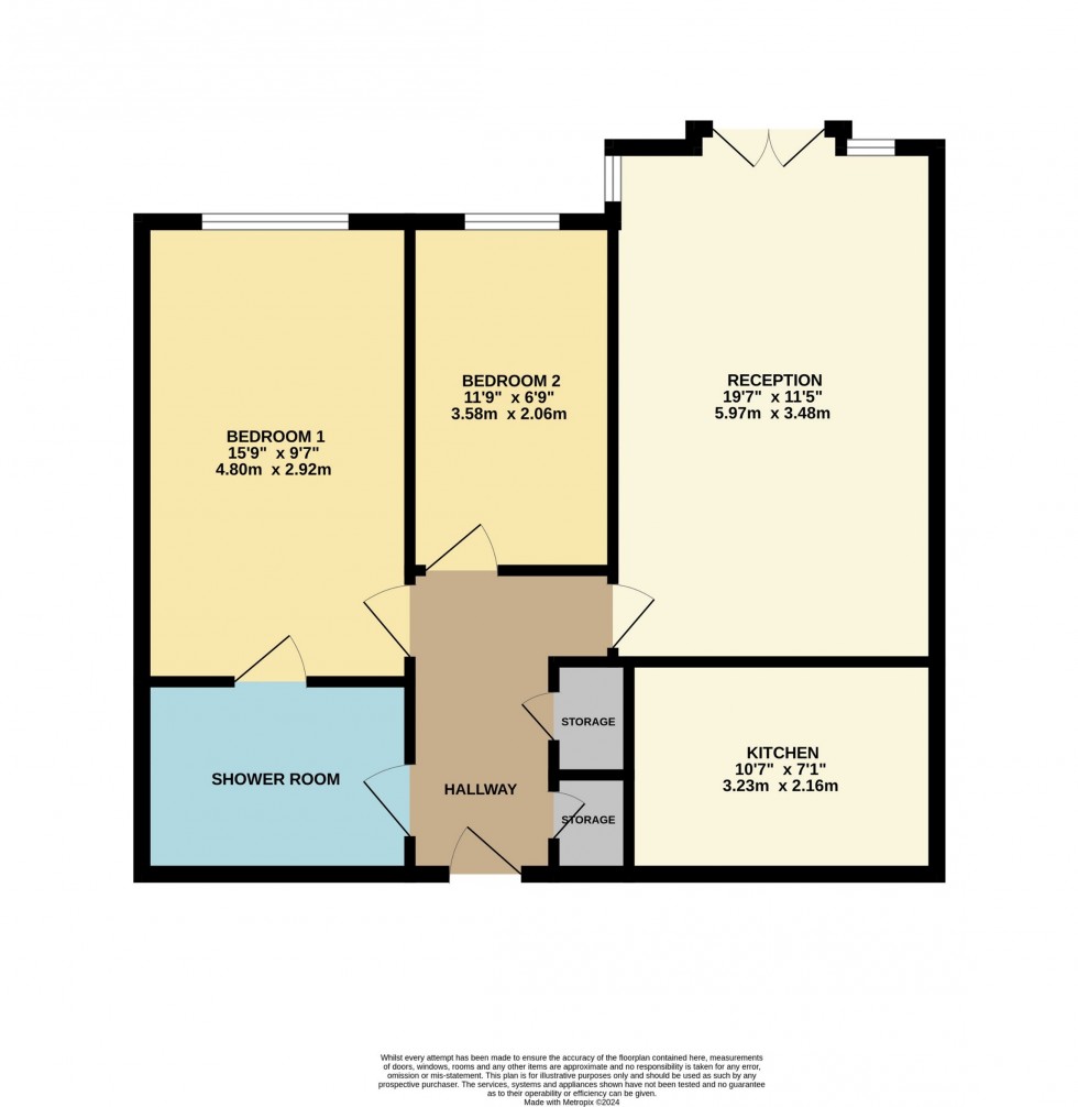 Floorplan for Wexham, Berkshire, SL2