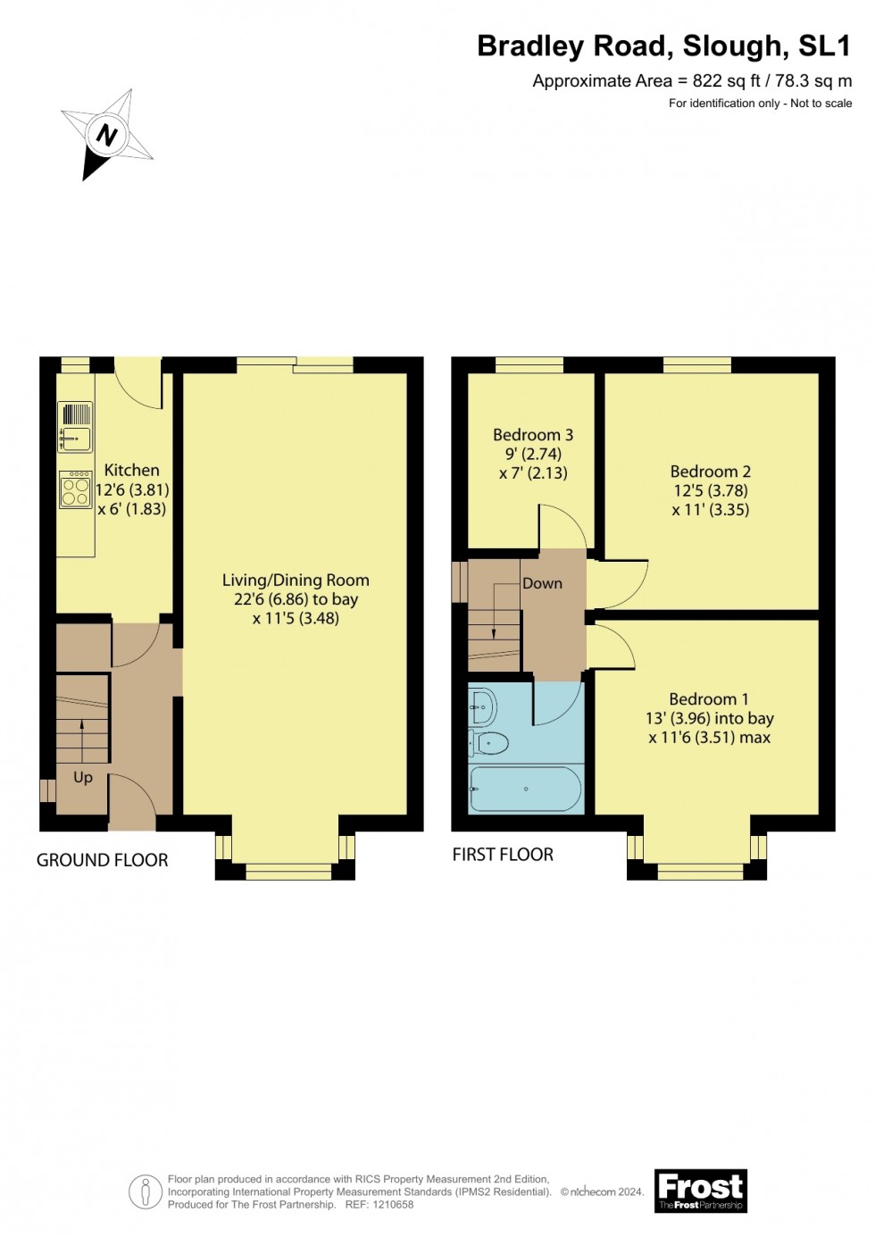 Floorplan for Slough, Berkshire, SL1
