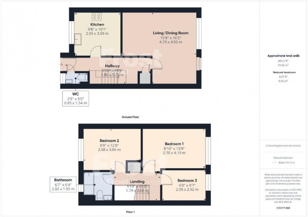 Floorplan for Slough, Berkshire, SL2