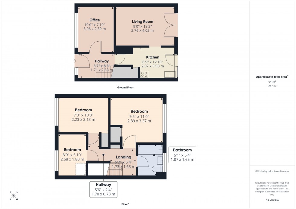 Floorplan for Slough, Berkshire, SL2