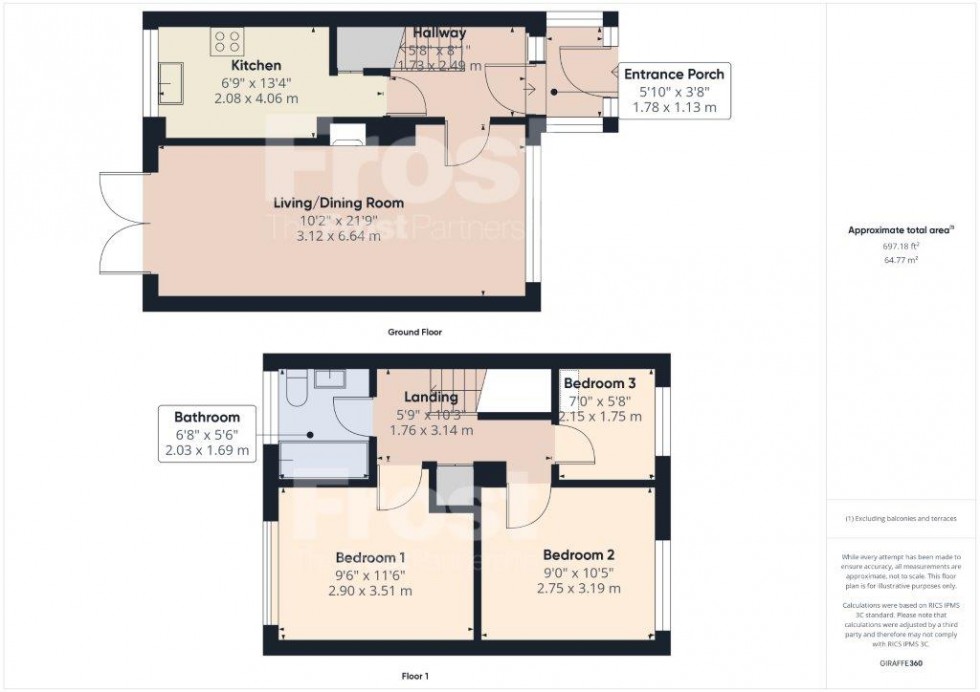 Floorplan for Slough, Berkshire, SL2