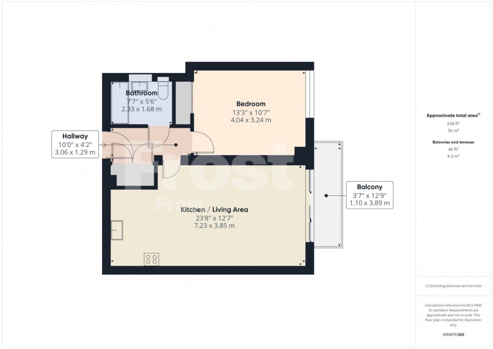 Floorplan for Slough, Berkshire, SL2